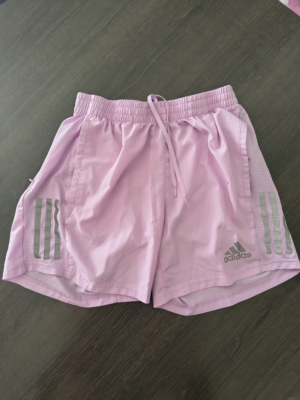 adidas Women’s Light Pink Performance Athletic Shorts